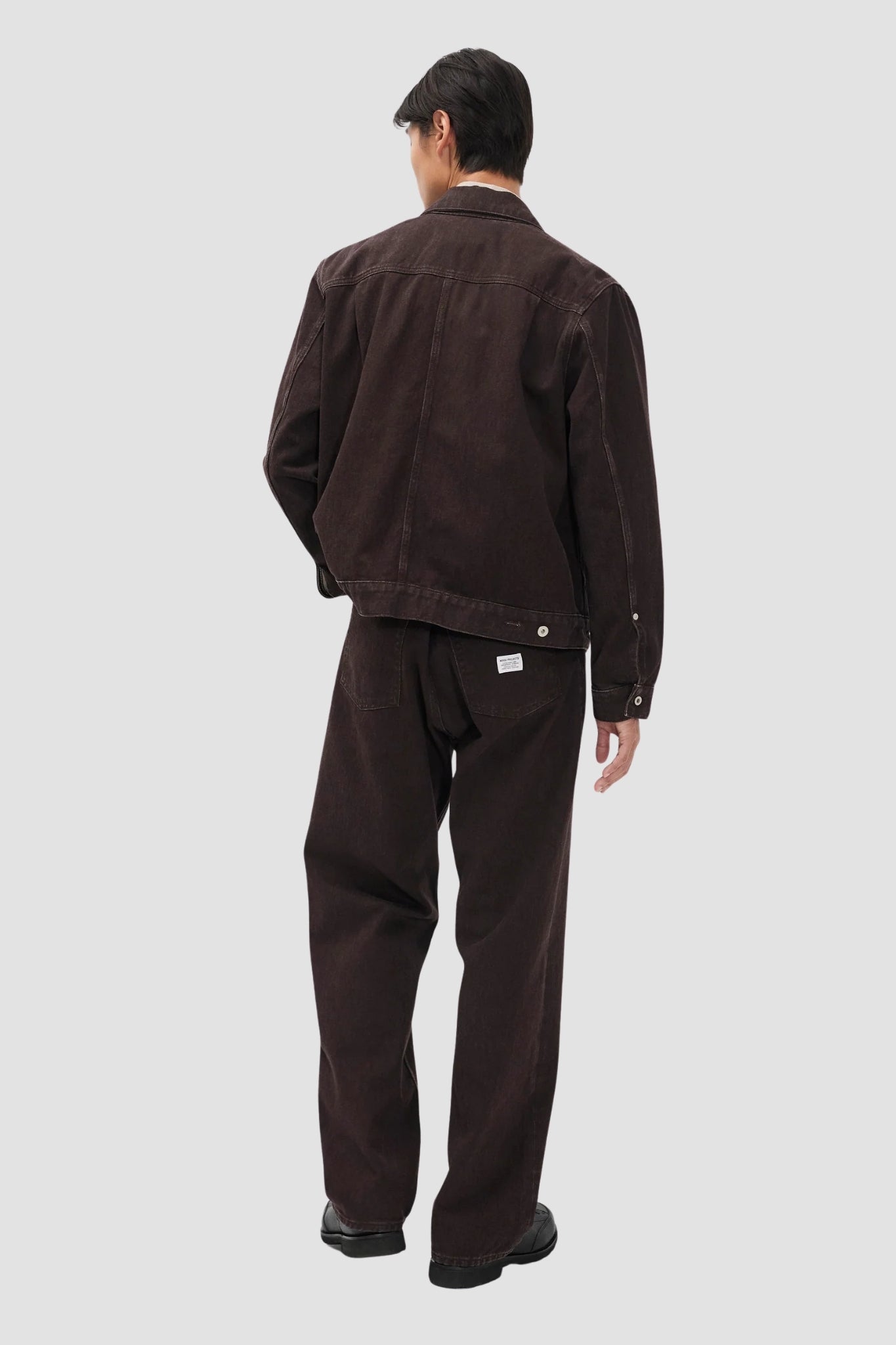 KORSHAVN RELAXED 5 POCKET RESIST DYED TWILL Shale