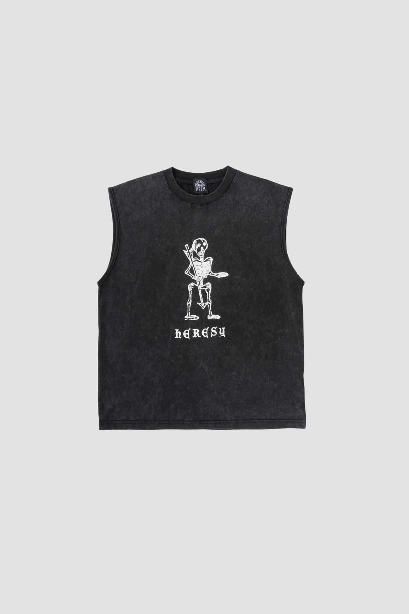 SKELETON VEST Ash