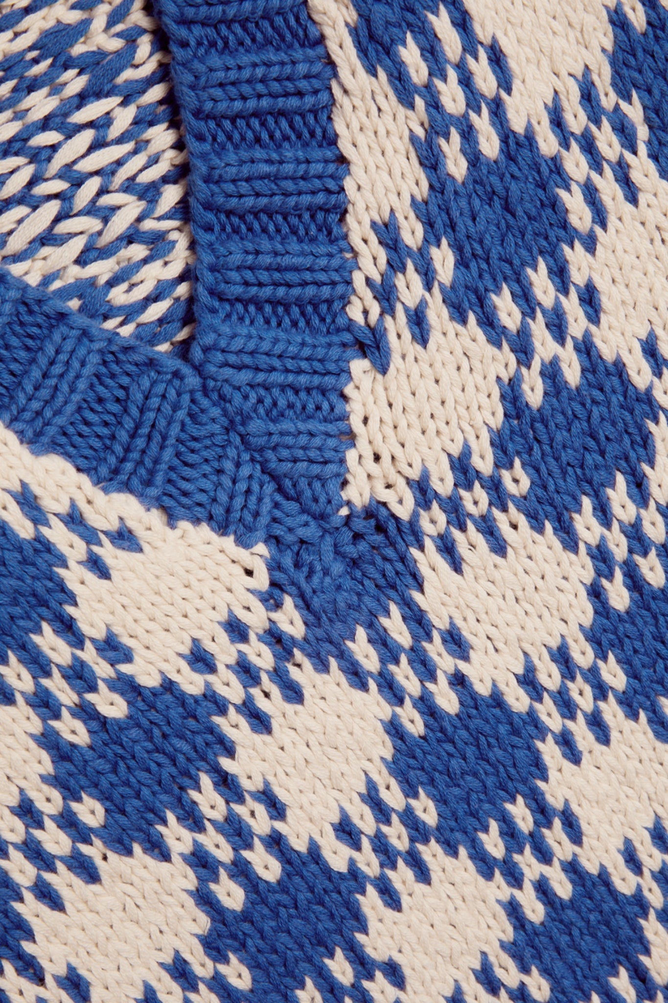 HEIDI TANK blue check