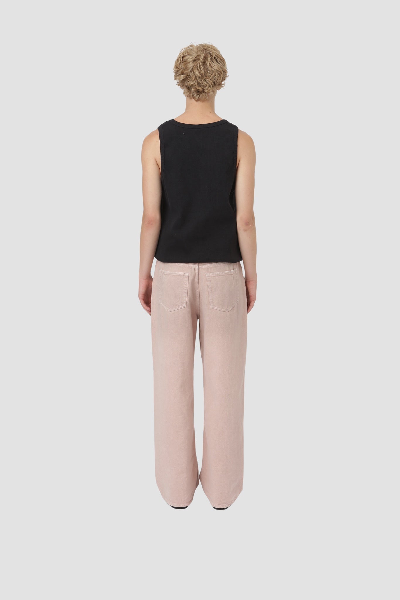 LAS VEGAS OVERDYE PANTS Rose Smoke