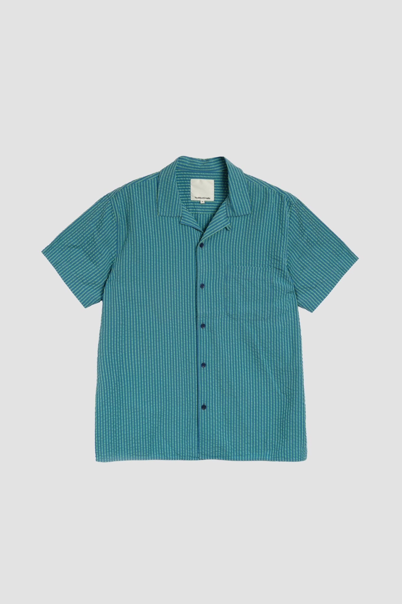 MALICK	SHIRT BLUE GREEN