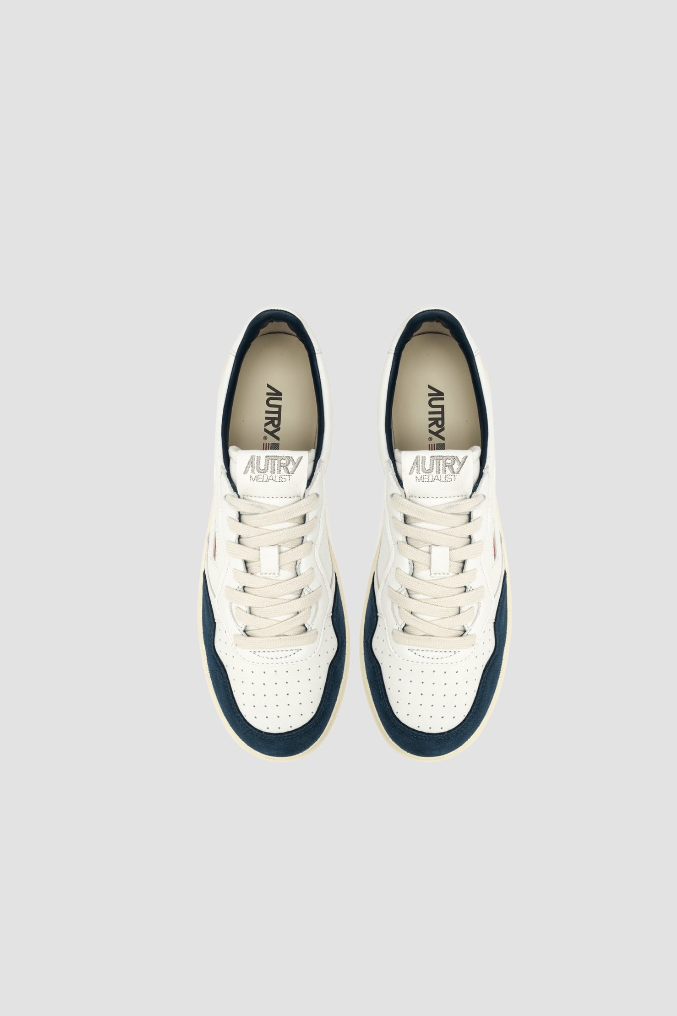 MEDALIST LOW GOAT/SUEDE WHT/CAPRI
