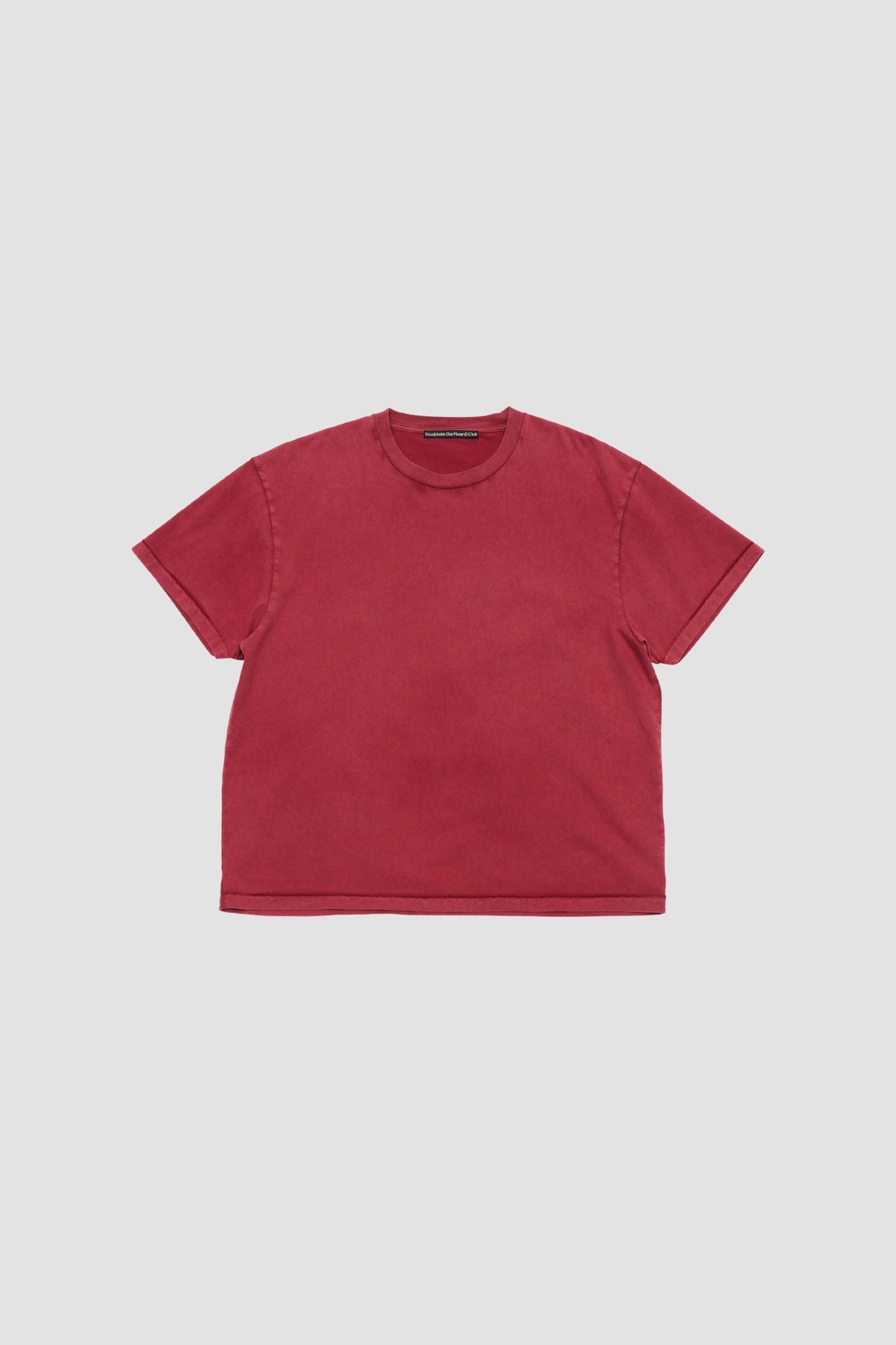 BOX TEE BACK LOGO Cherry