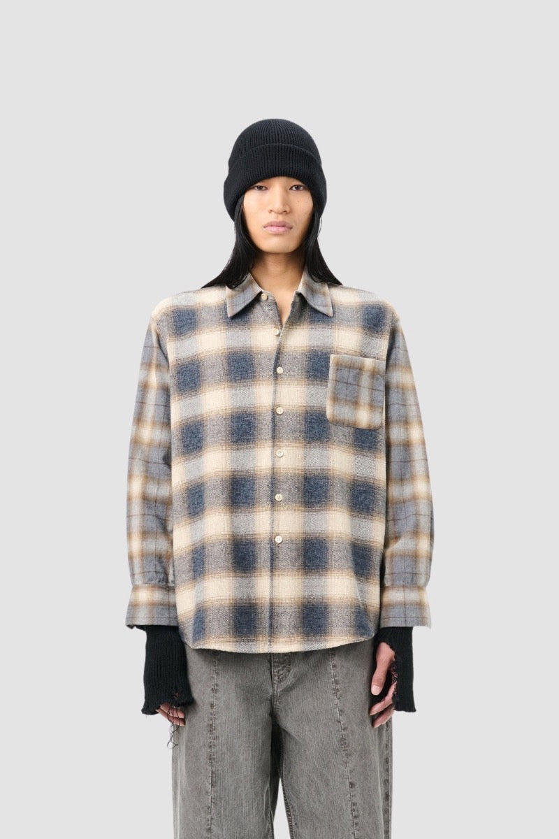 ABOVE SHIRT Doyle Check Lagger Flannel