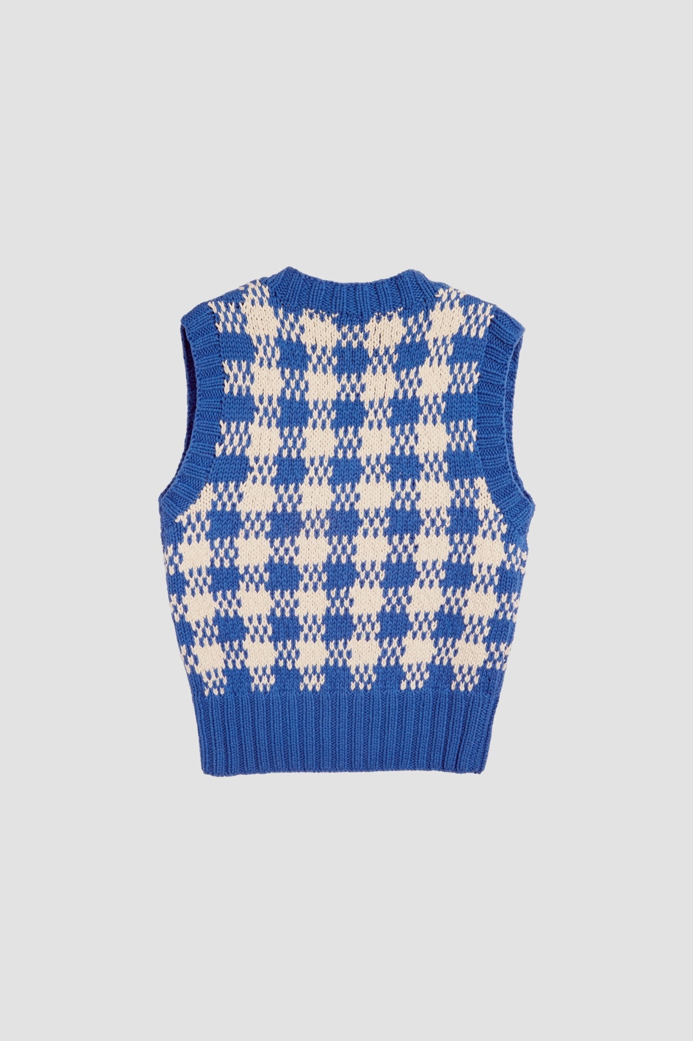 HEIDI TANK blue check