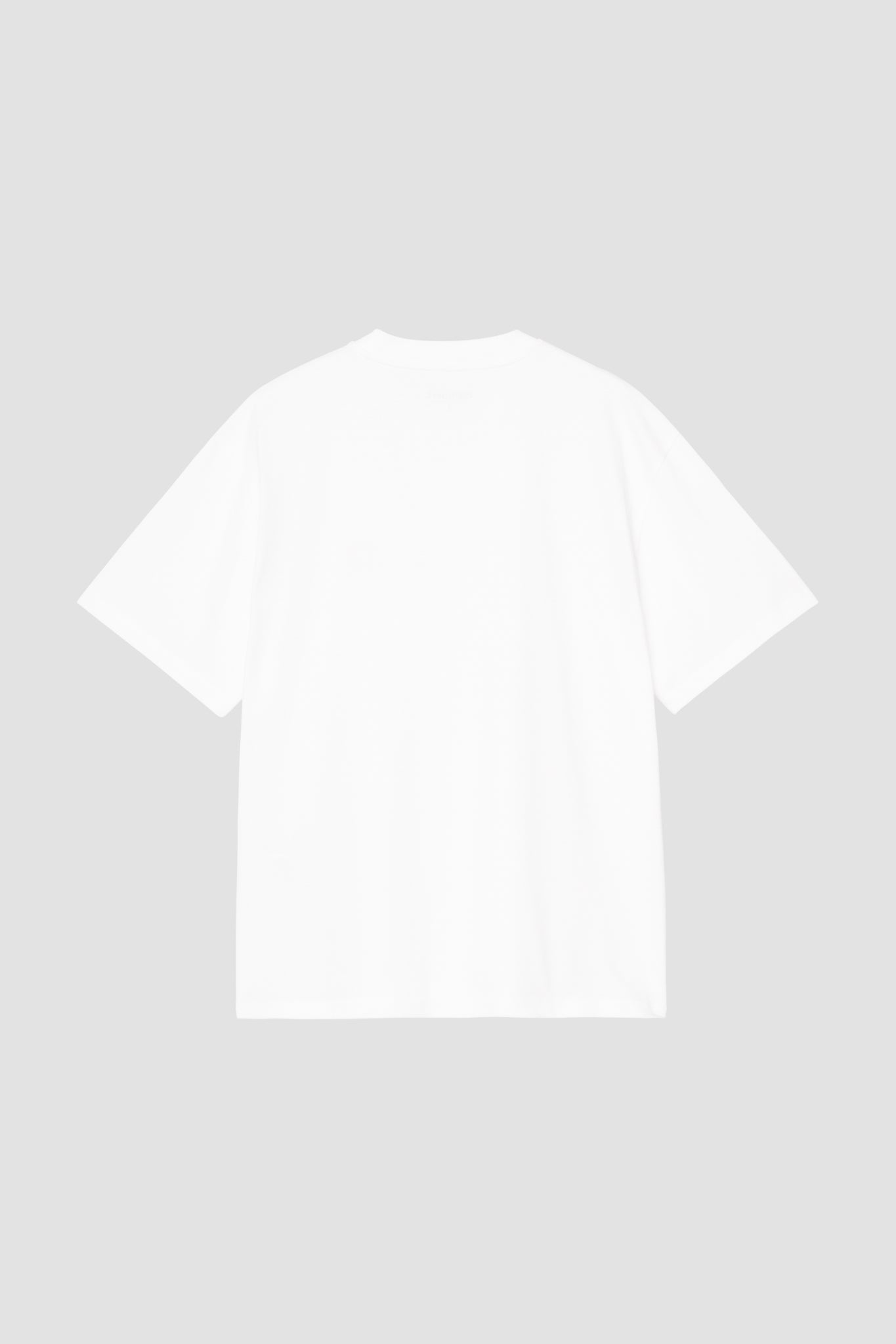 WS/S POCKET HEART T-SHIRT White/Red