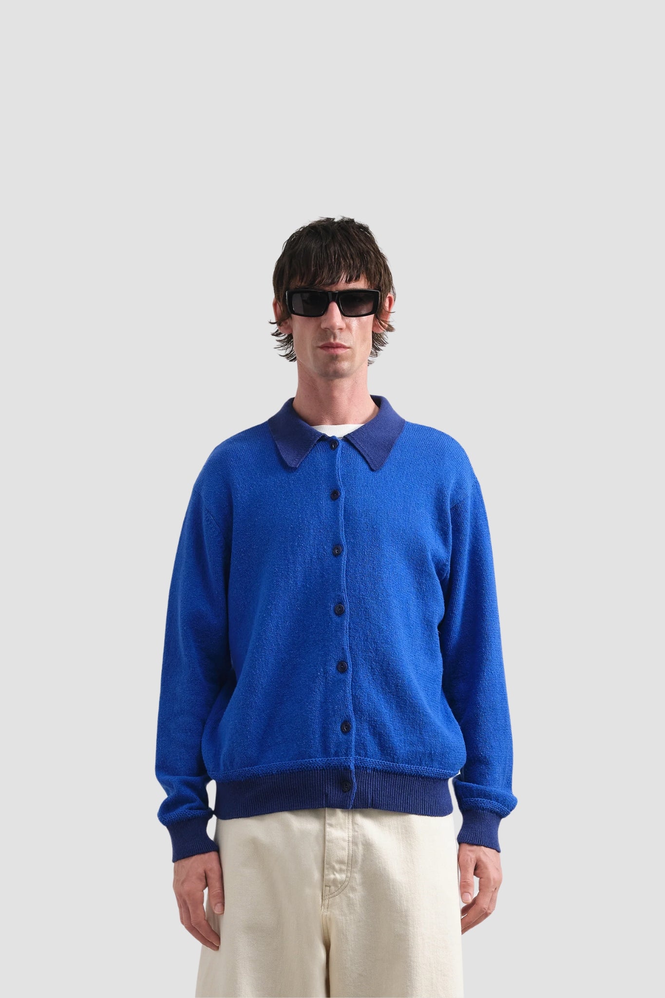 RAT PACK CARDIGAN BLUE