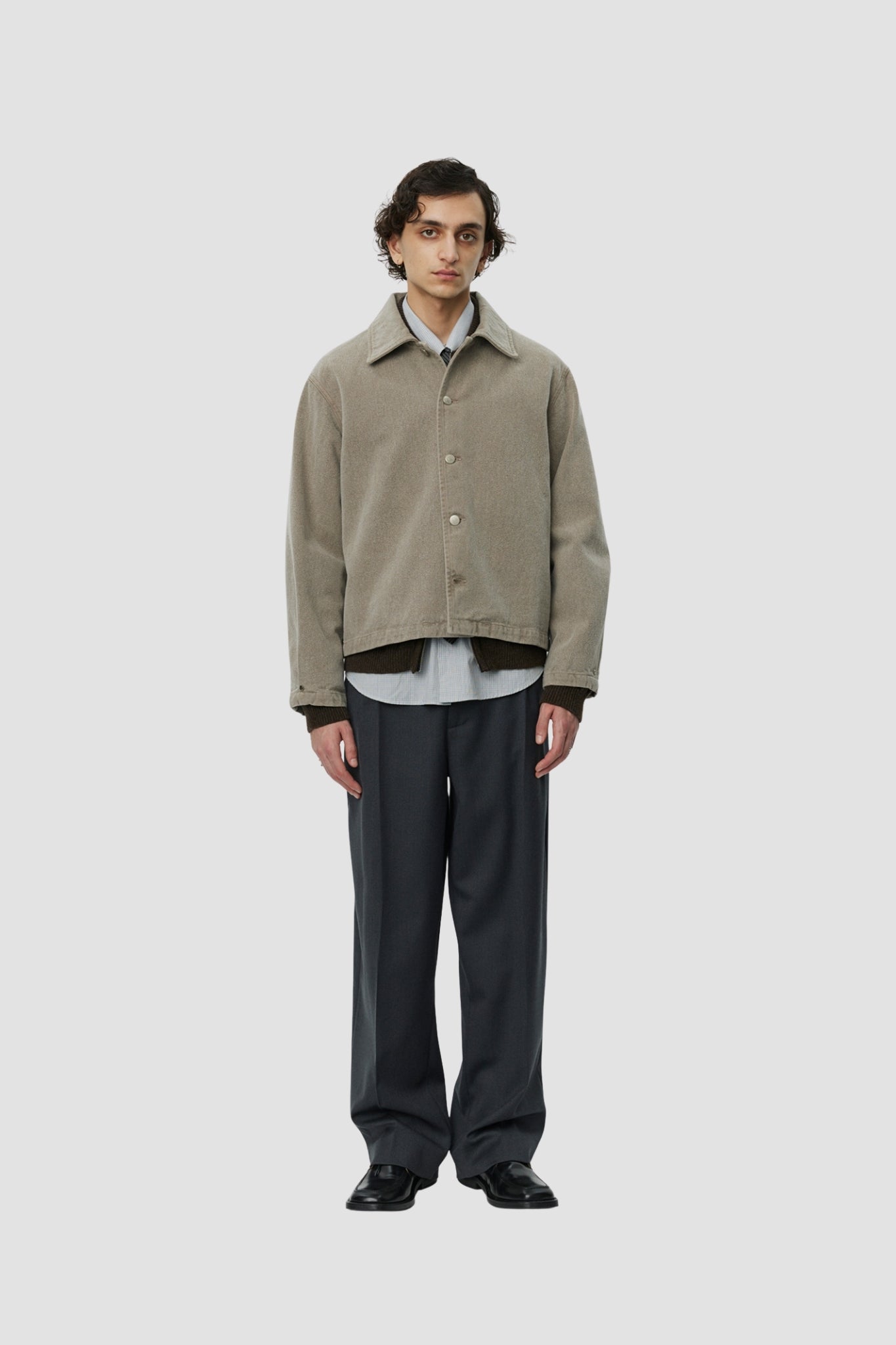 PAINTERS JACKET Brushed Mudstone
