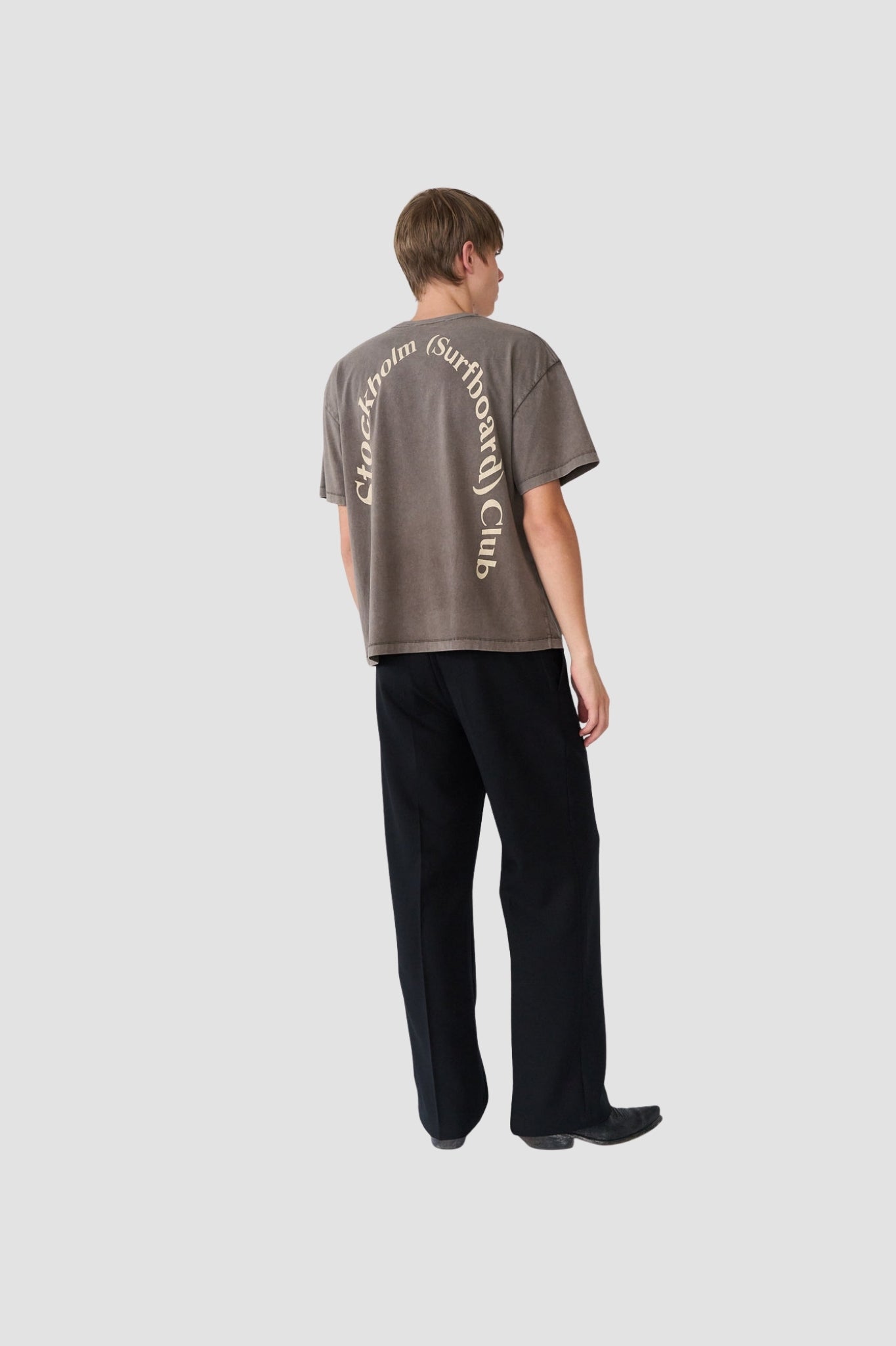 BOX TEE BACK LOGO Hickory