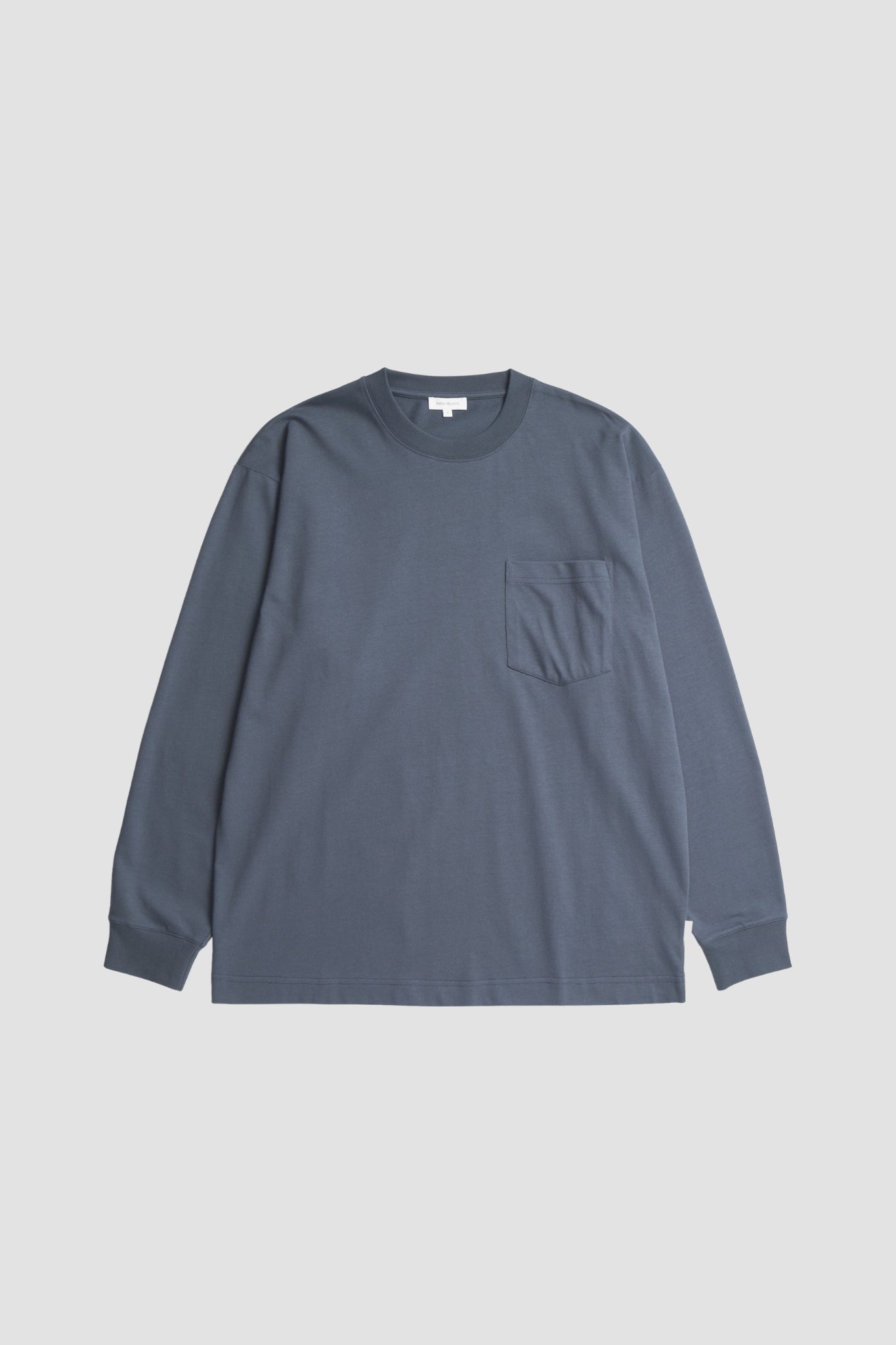 NORSE STANDARD L/S HEAVY LOOSE TEE Orion Blue