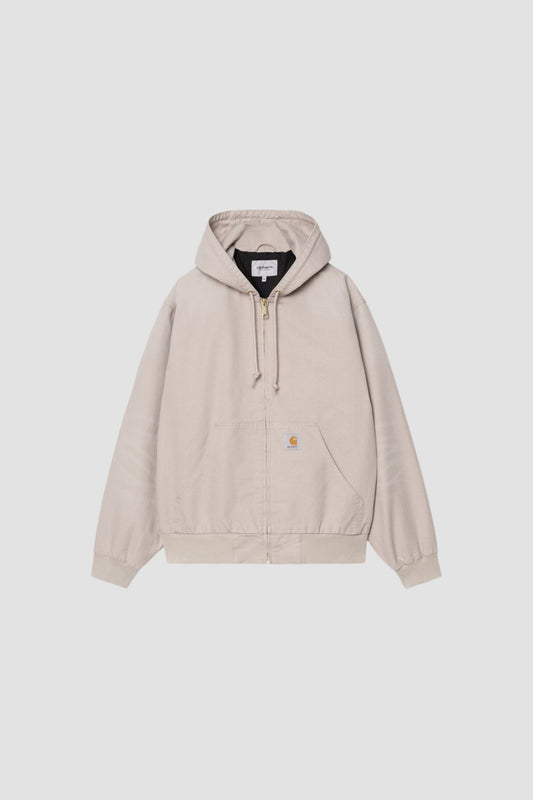 OG ACTIVE JACKET Dusky Beige stone canvas