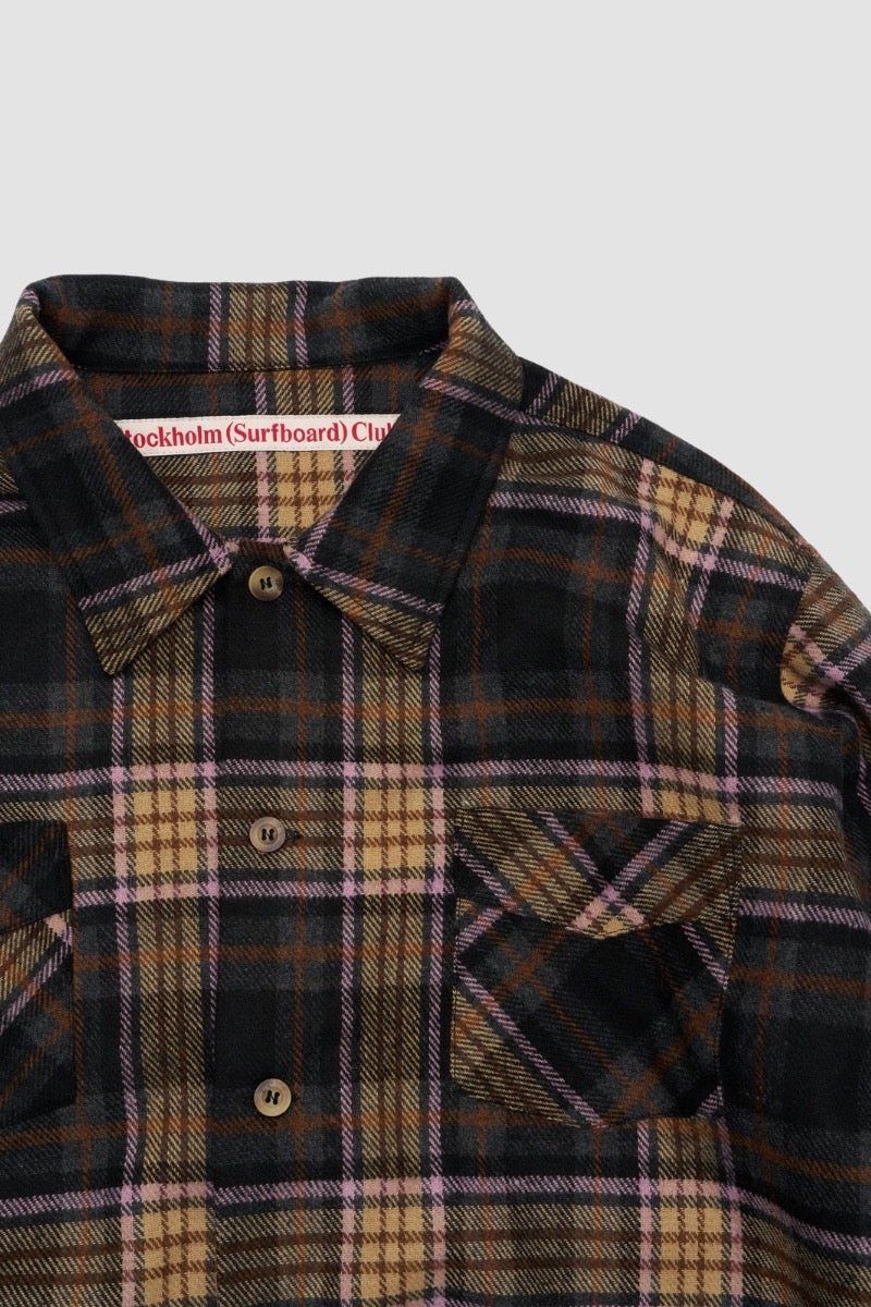 CLUB OVERSHIRT MULTI CHECK