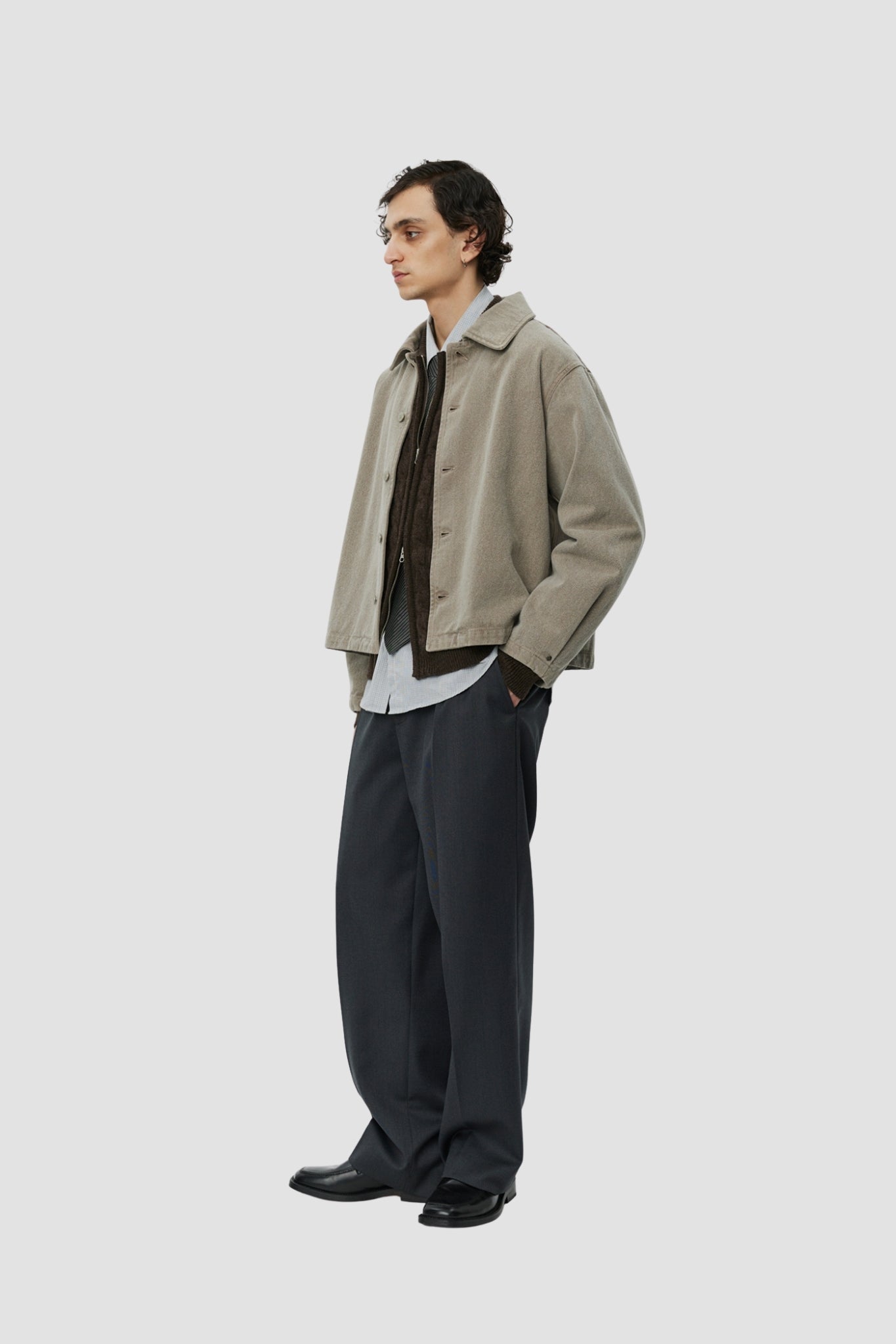 PAINTERS JACKET Brushed Mudstone