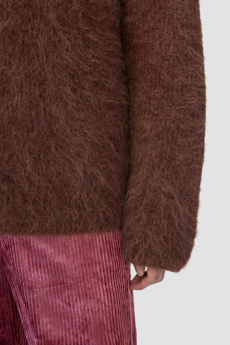 HARU SWEATER CHOCOLATE BROWN