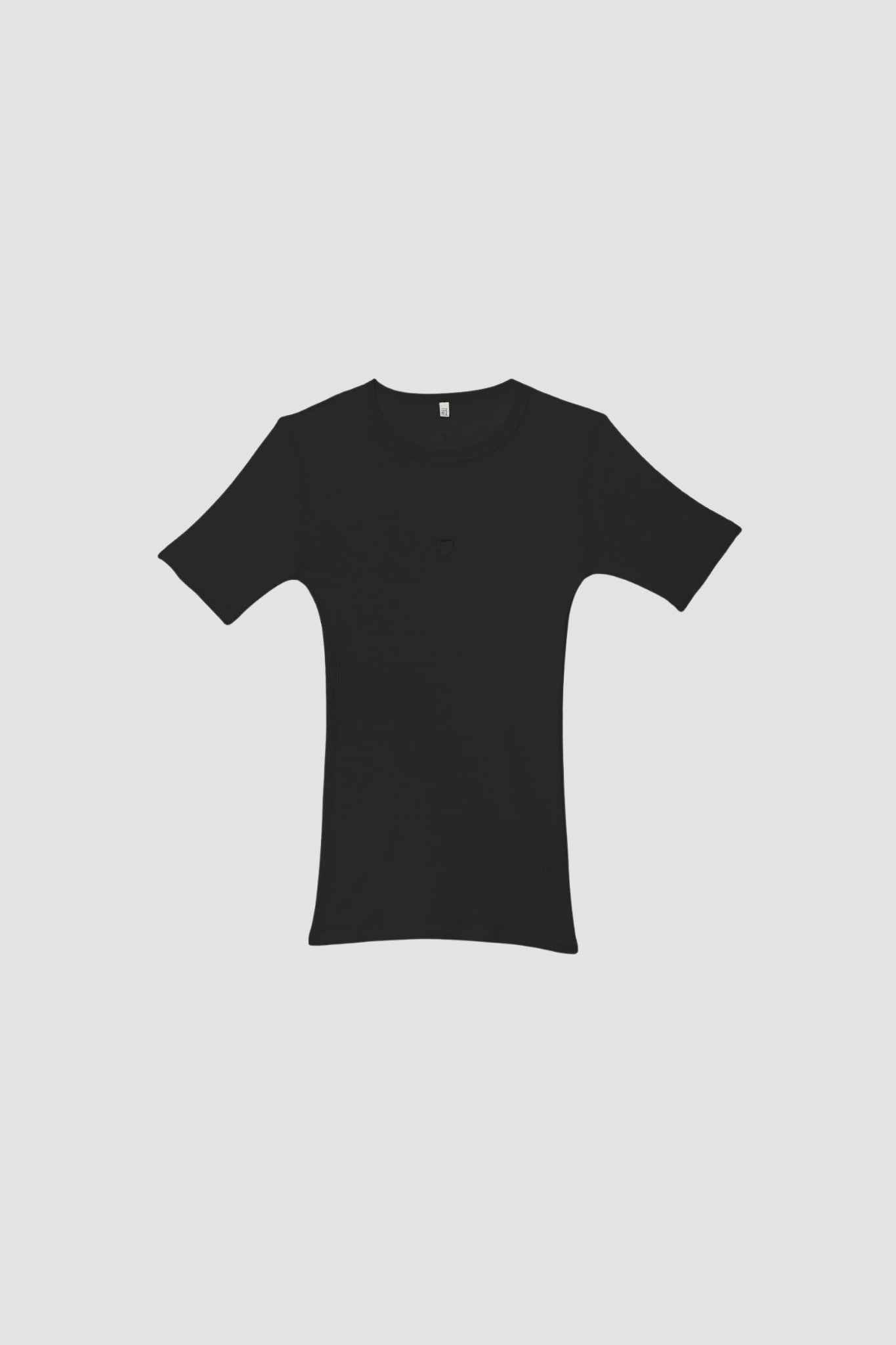 HEART TEE SHIRT Black