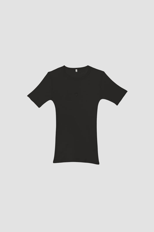 HEART TEE SHIRT Black