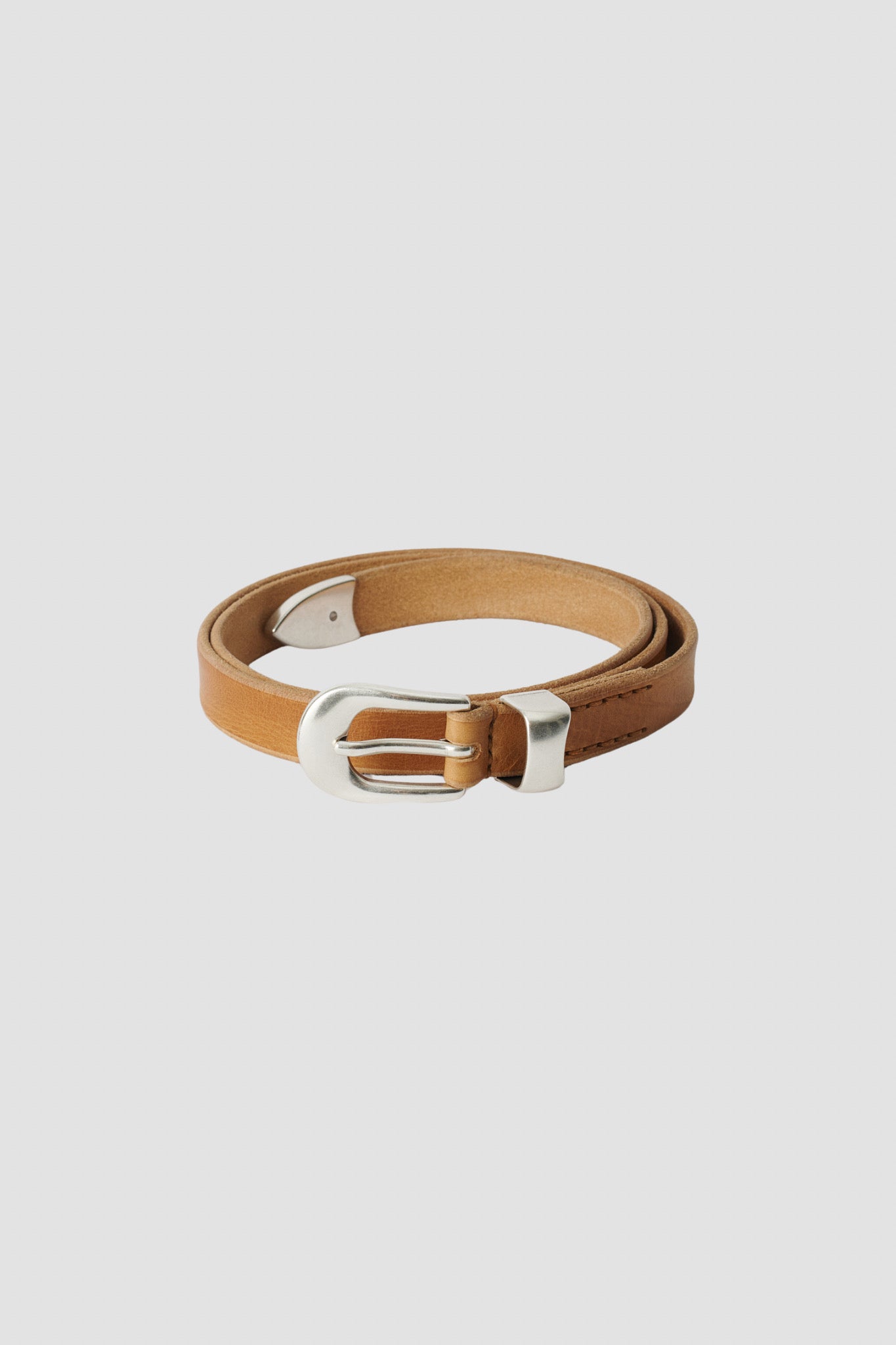 2 CM BELT Desert Dune Leather