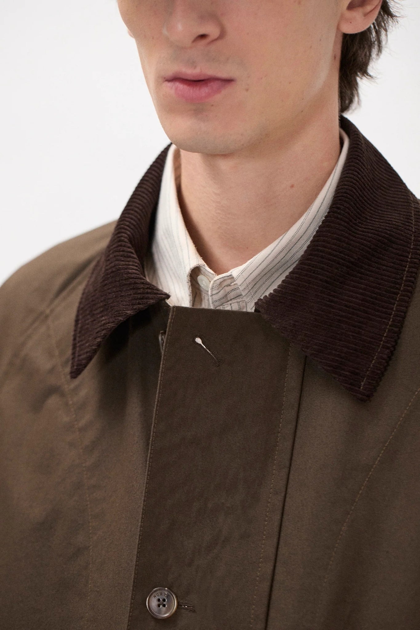 HOLMEN WAX RAGLAN LIGHT JACKET Delicioso Brown