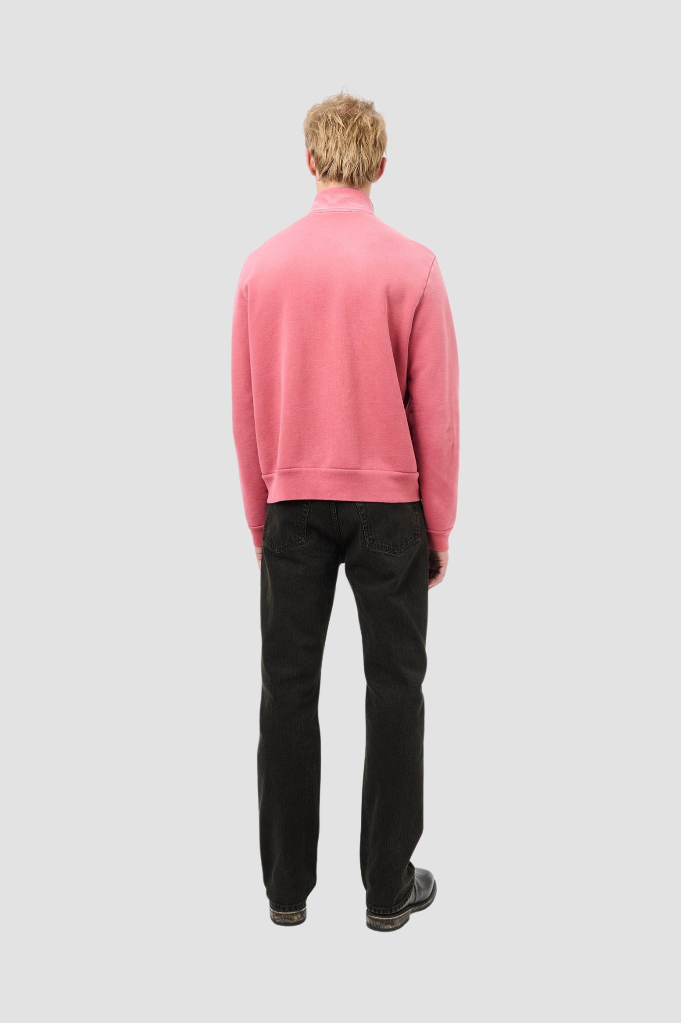 MOB JACKET Red Sun Fade Hefty Fleece