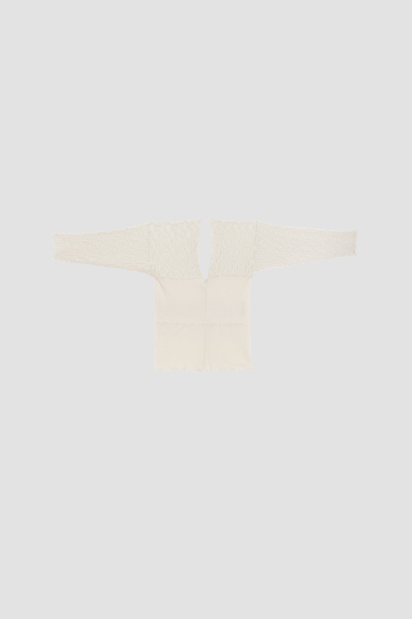 NEHRU LONG SLEEVE TEE Undyed