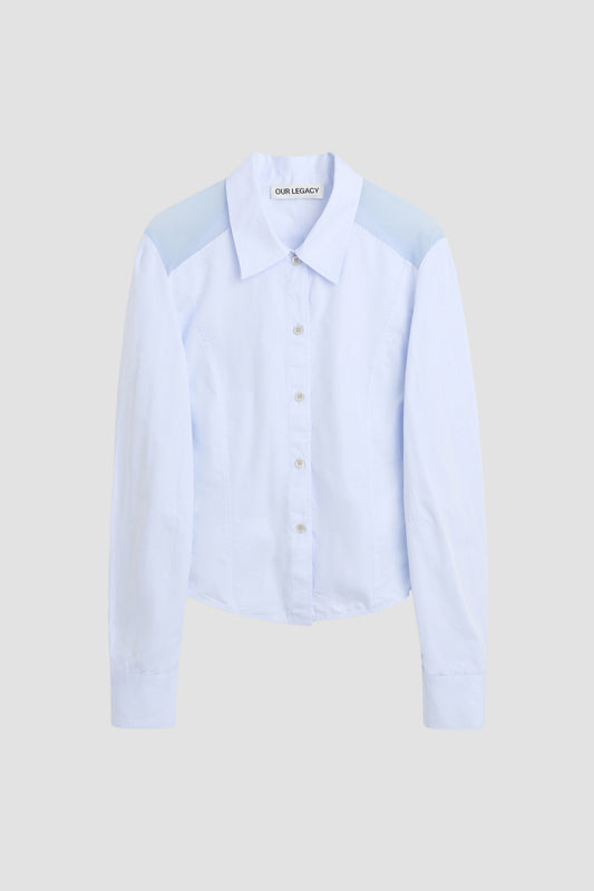 CINCHER SHIRT Dining blue popelin