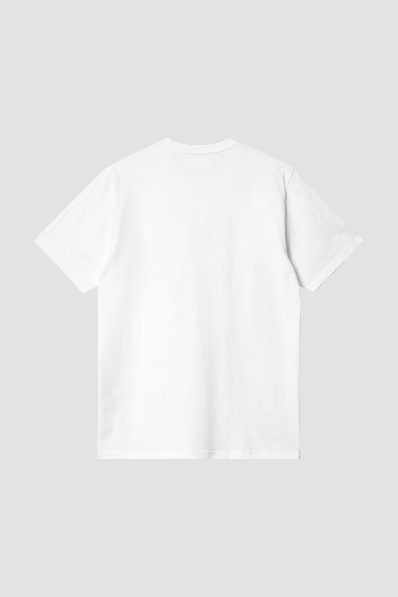 S/S POCKET HEART T-SHIRT White / Black