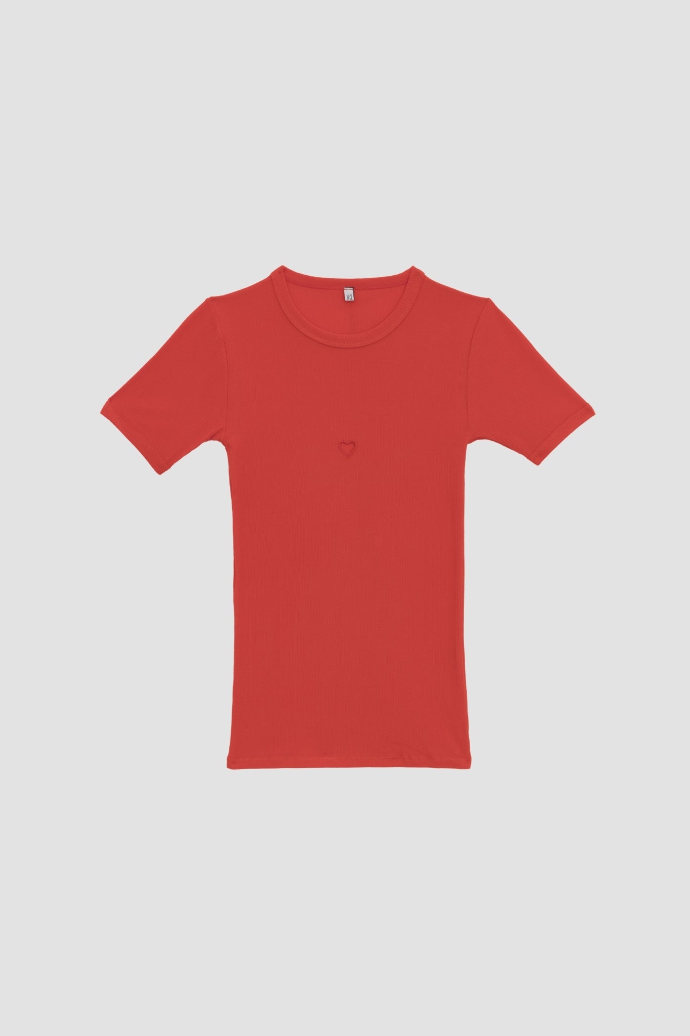 HEART TEE SHIRT MY RED