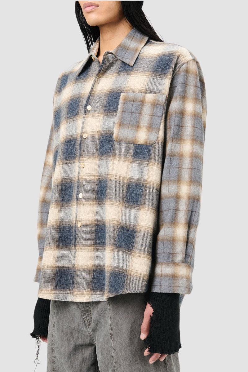ABOVE SHIRT Doyle Check Lagger Flannel