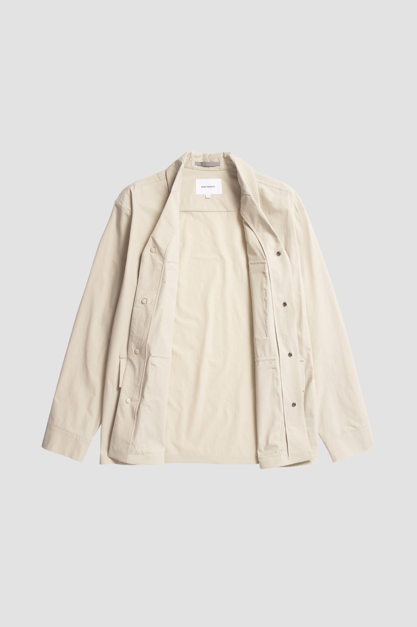 MADS TRAVEL LIGHT OVERSHIRT Light Khaki