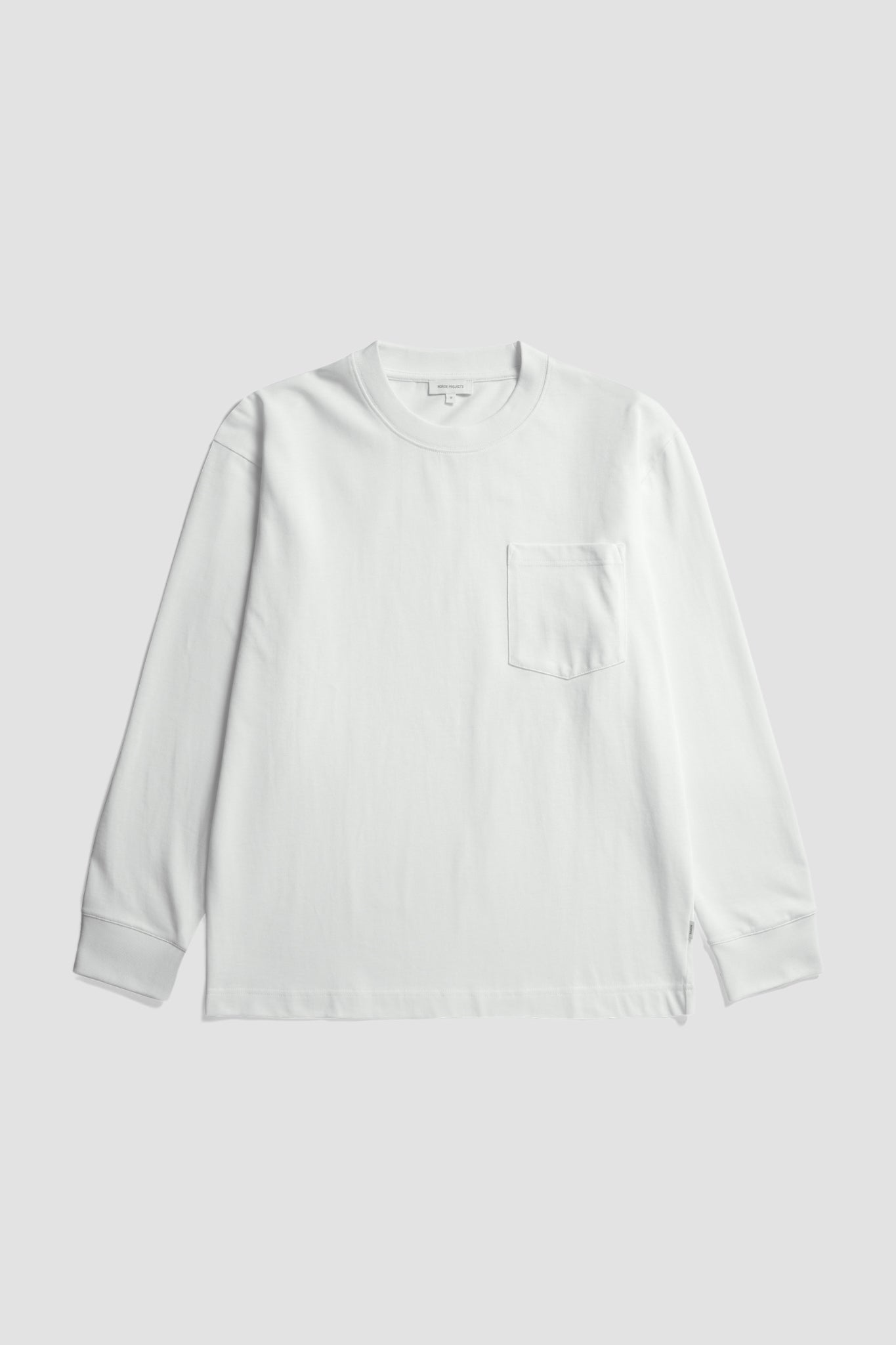 NORSE STANDARD L/S HEAVY LOOSE TEE White