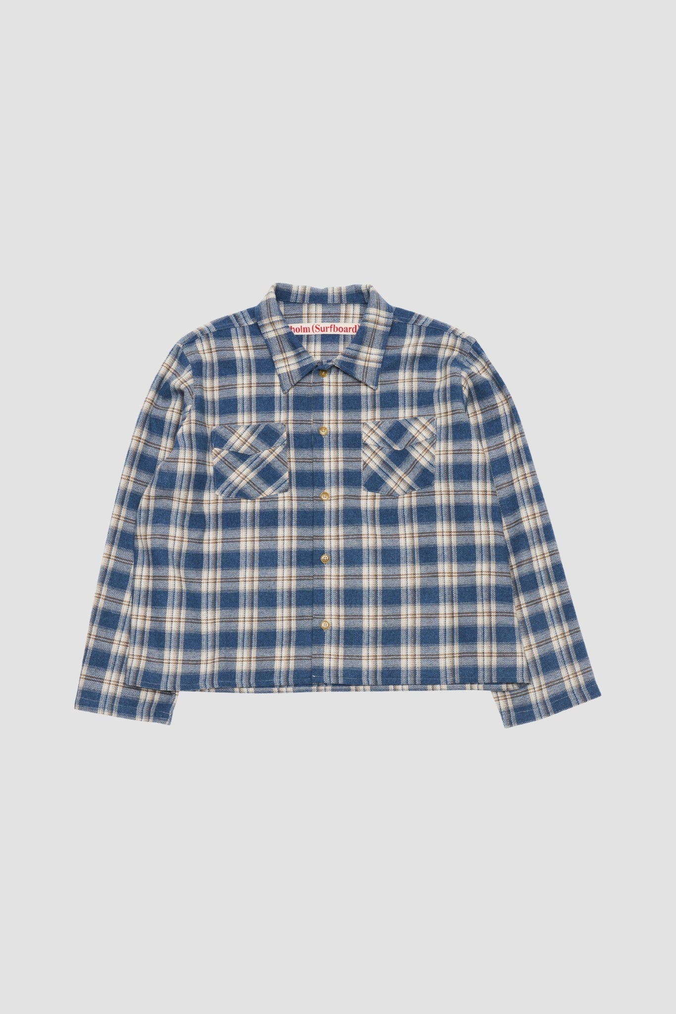 CLUB OVERSHIRT Blue Check