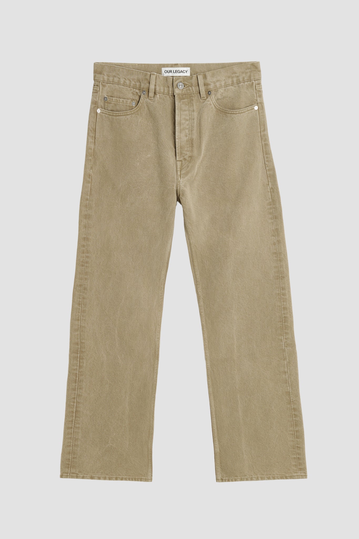 THIRD CUT Dry Grass Chain Twill