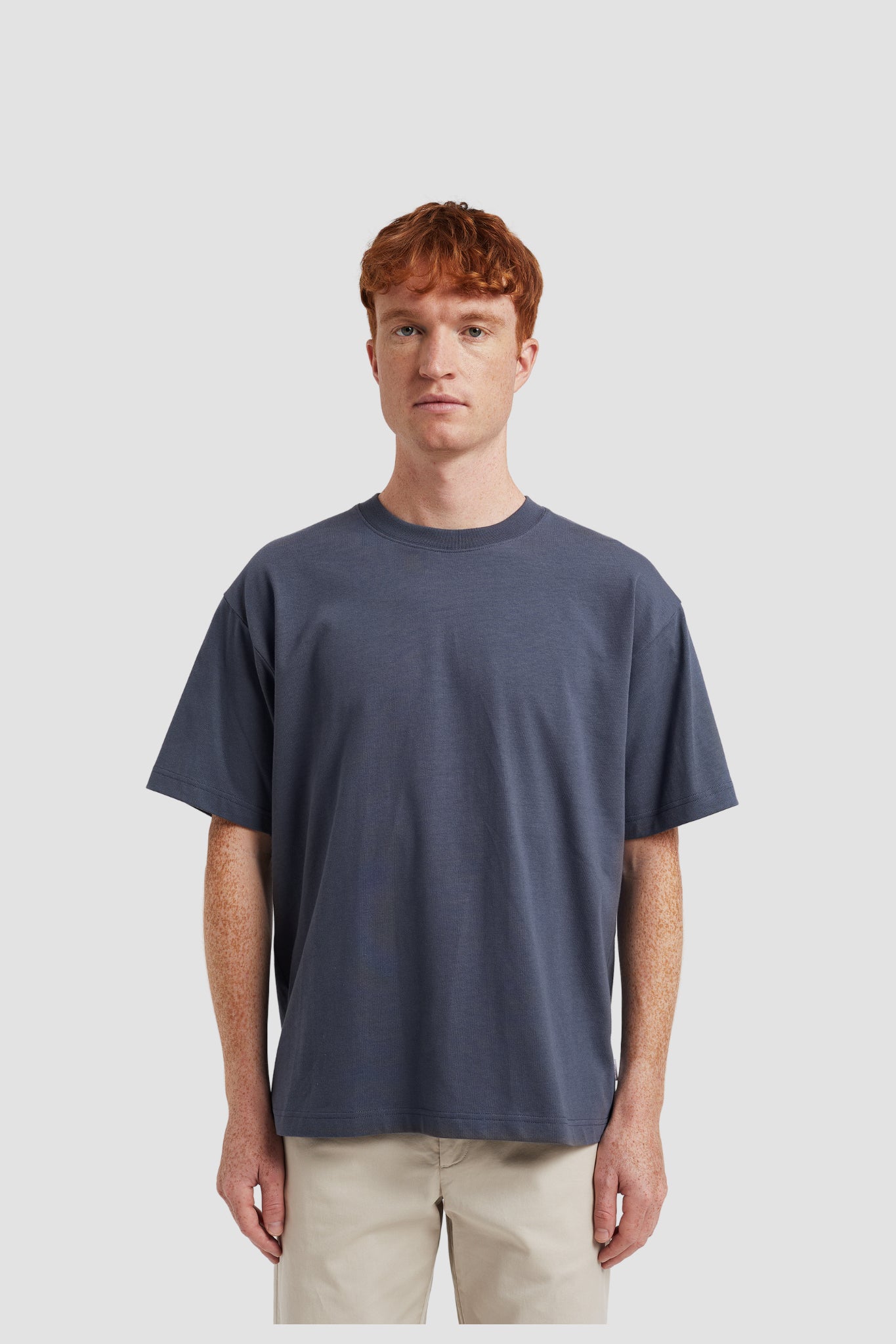NORSE STANDARD HEAVY LOOSE TEE Orion blue