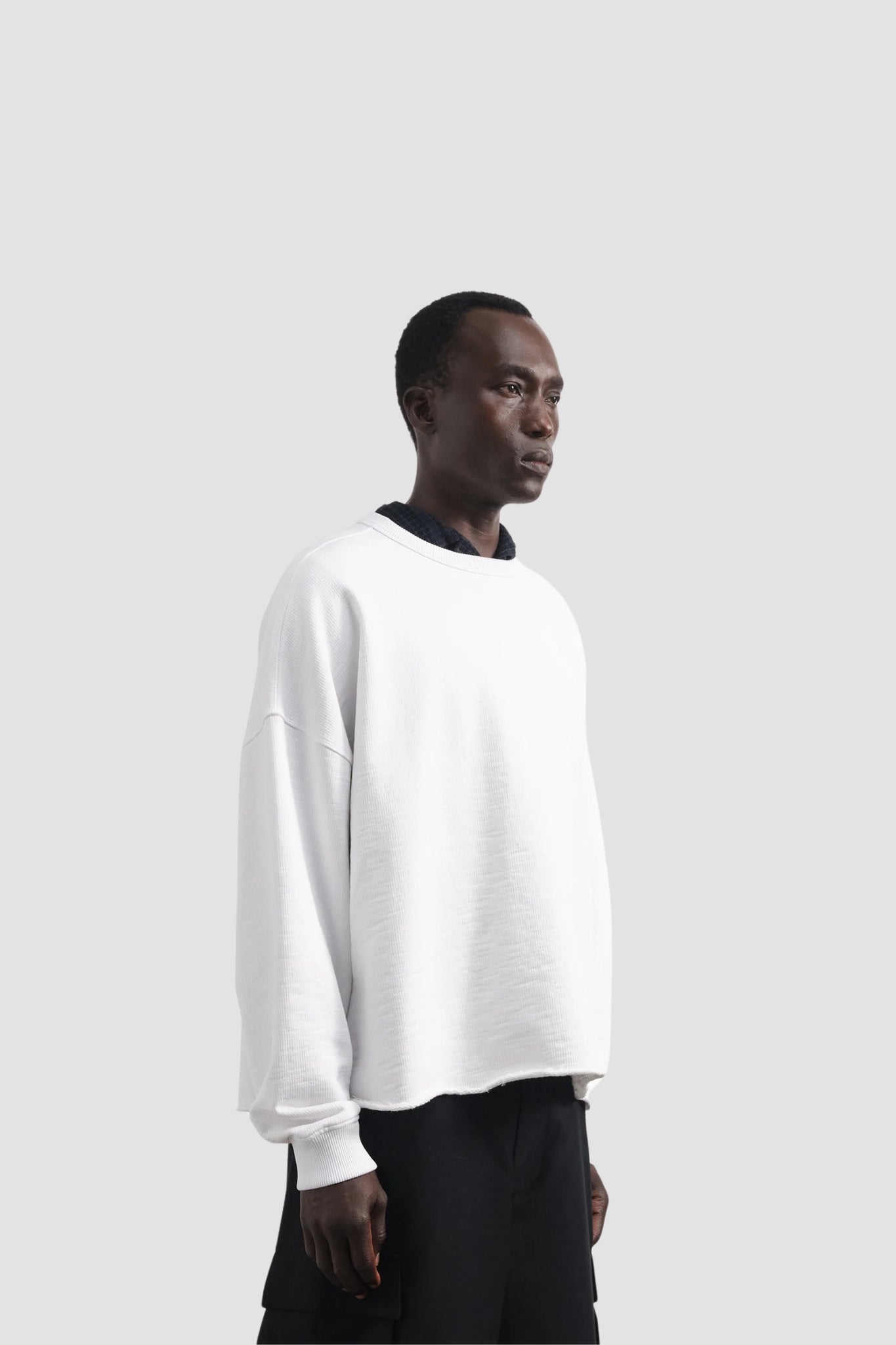 STUDIO SWEATSHIRT WHITE