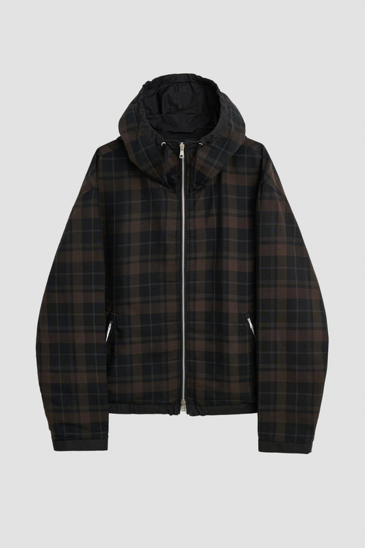 RIVIERA JACKET Black Shadow Check