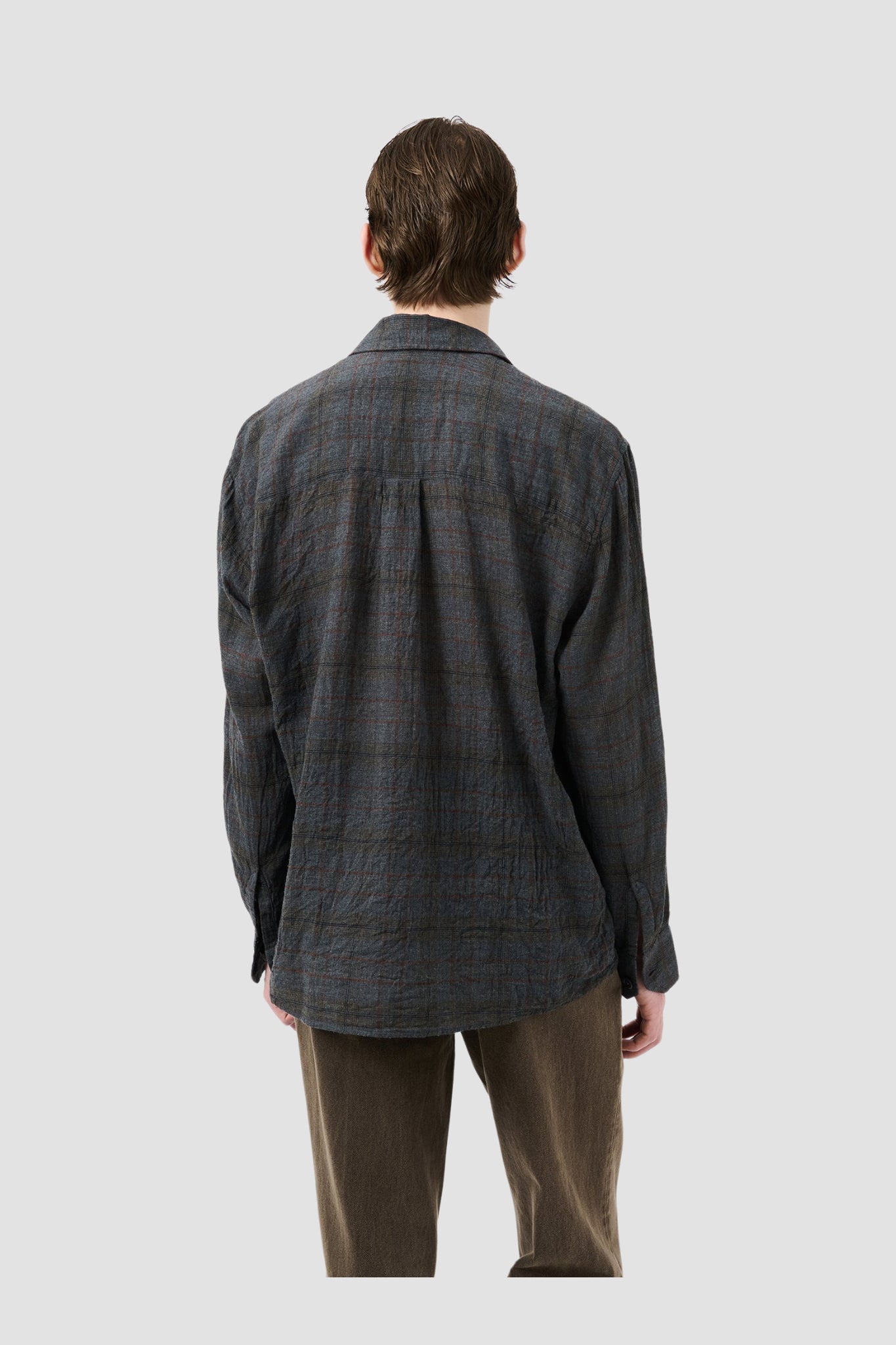 ABOVE SHIRT Bazaar Check Breeze Weave