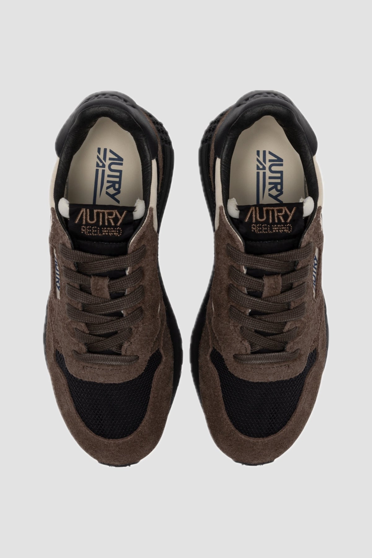 REELWIND LOW SUEDE/NYLON Dark bark pebble