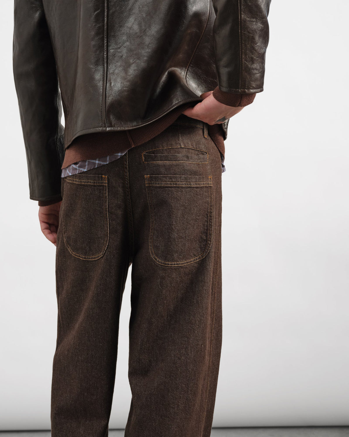REPLACEMENT JEAN brown