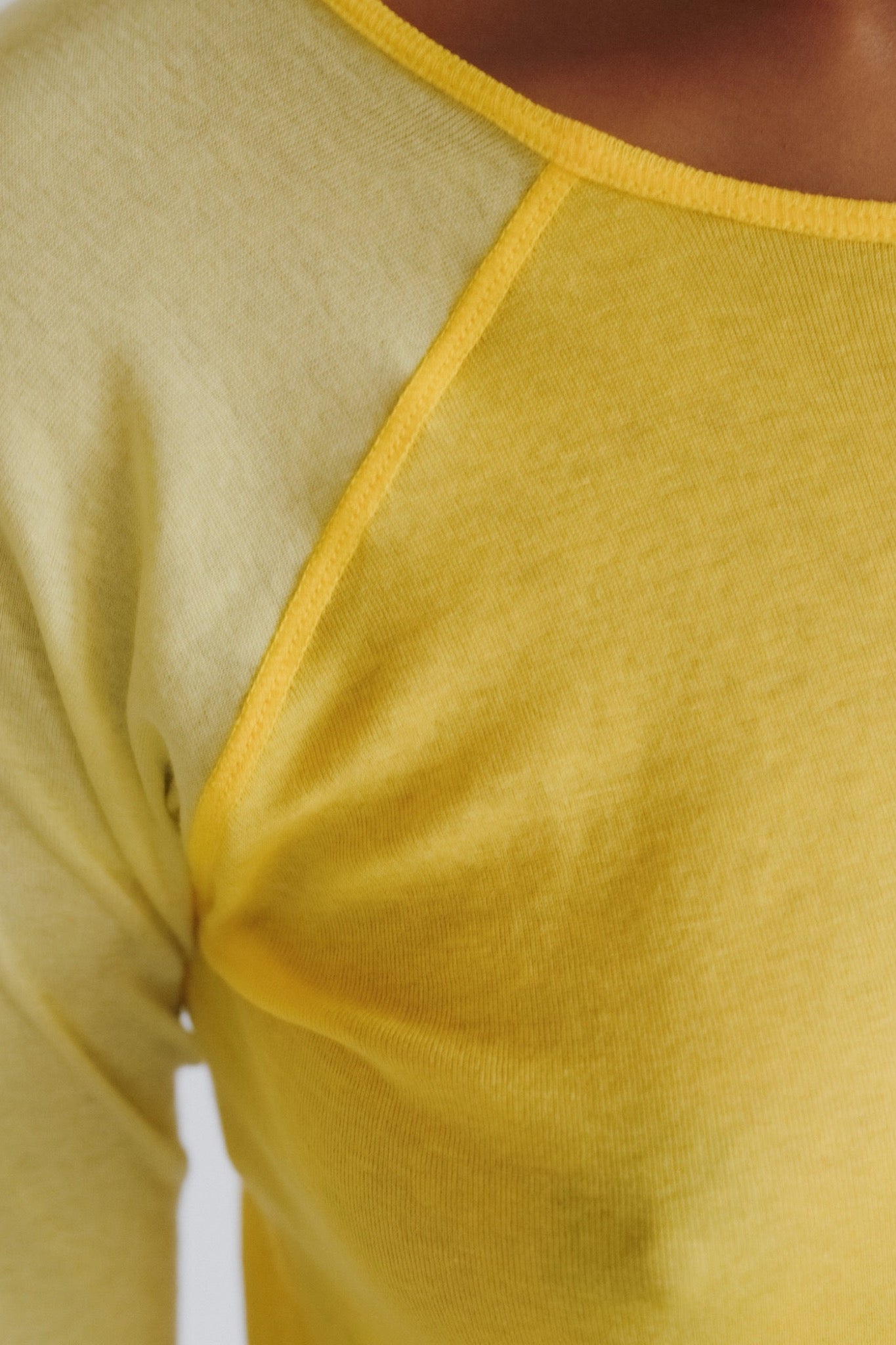 GENE LONG SLEEVE TEE Yellow