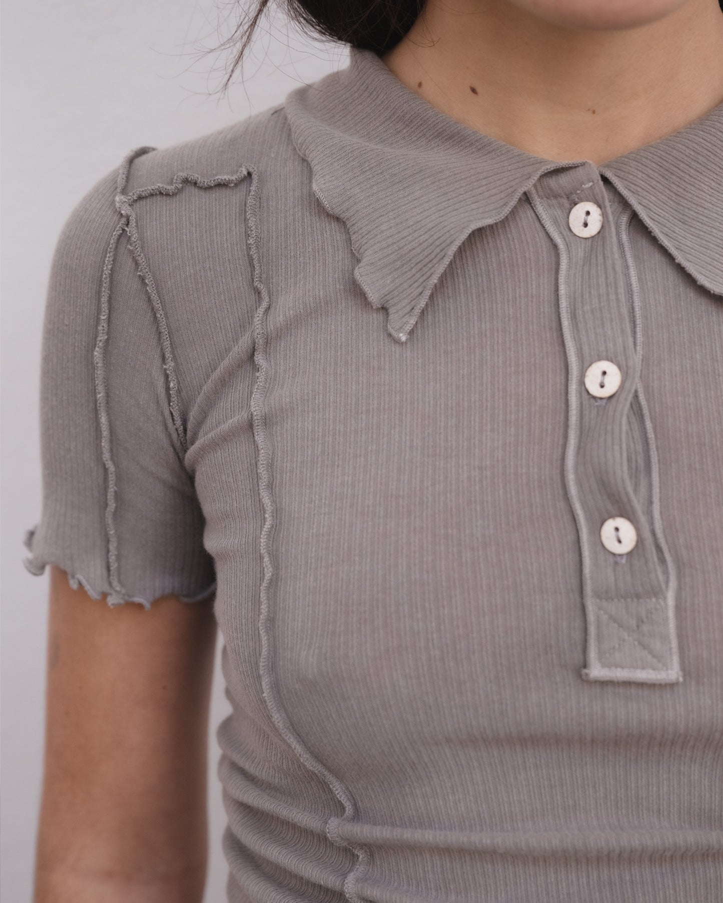 OMATO POLO T-SHIRT Elie Grey