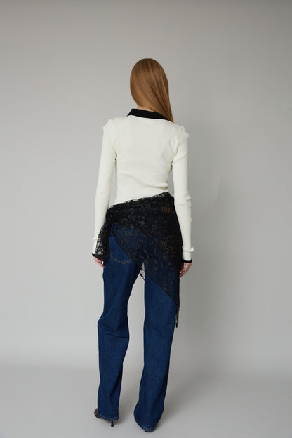 LAURA SEAMLESS SHIRT Pristine