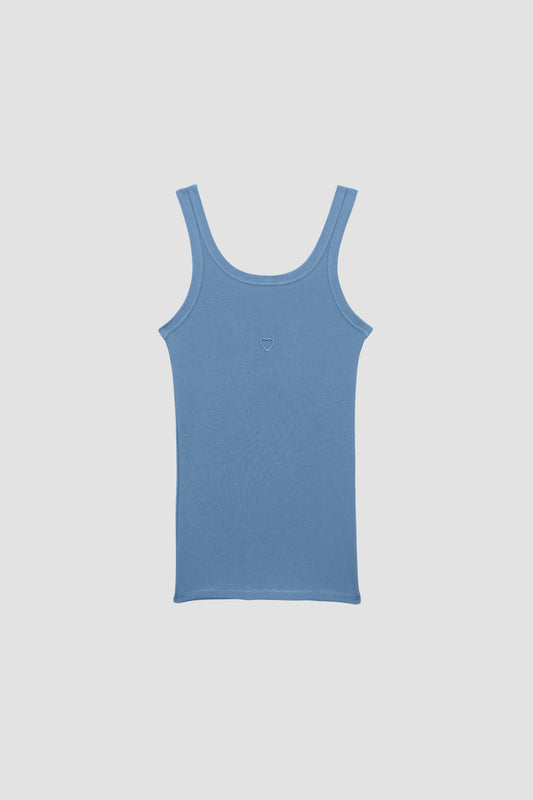 HEART TANK Isatis Blue