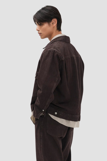 STORADAL RESIST DYED TWILL TYPE II JACKET Shale