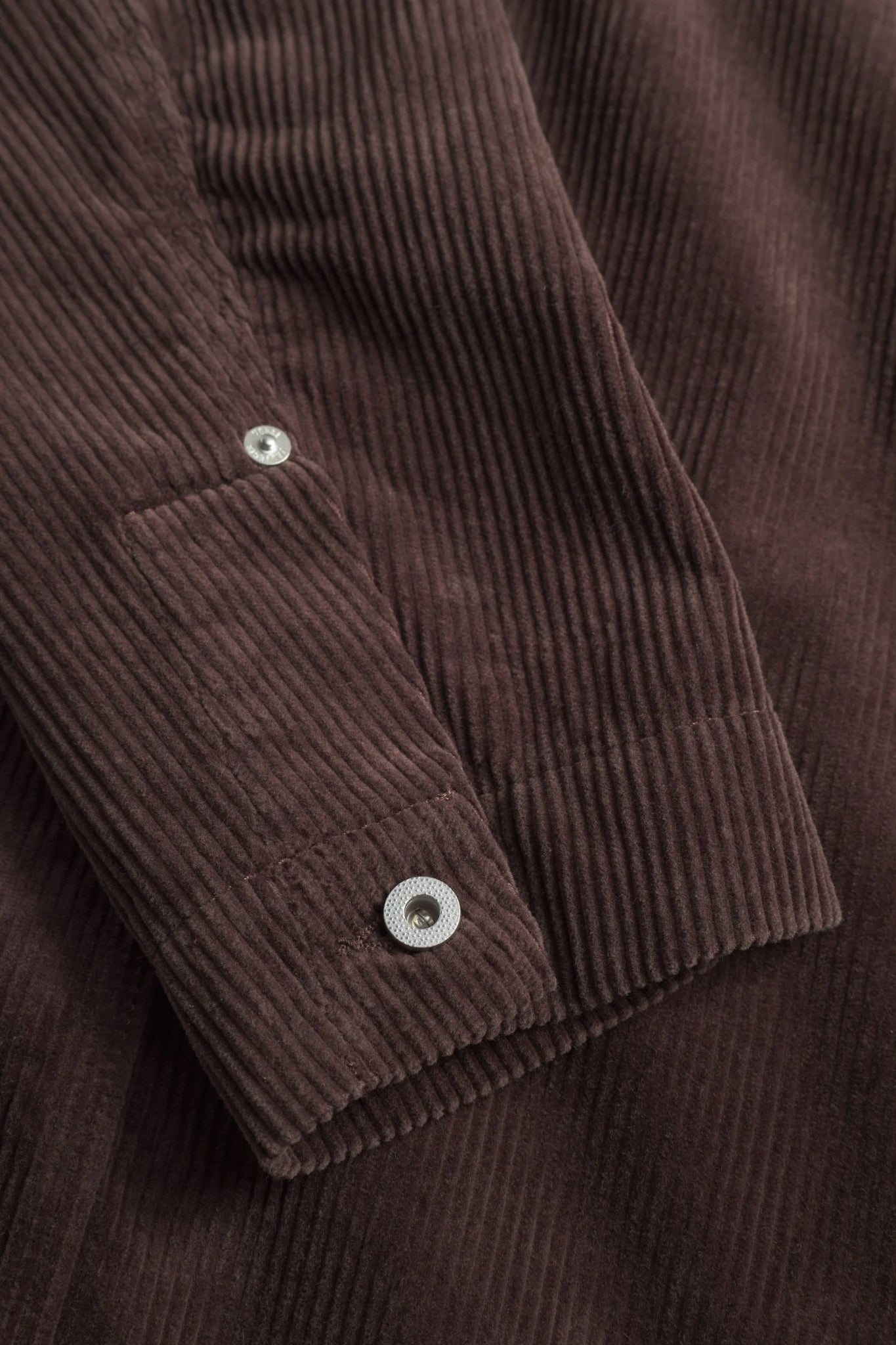 FOLKE WIDE CORD CHORE JACKET Espresso
