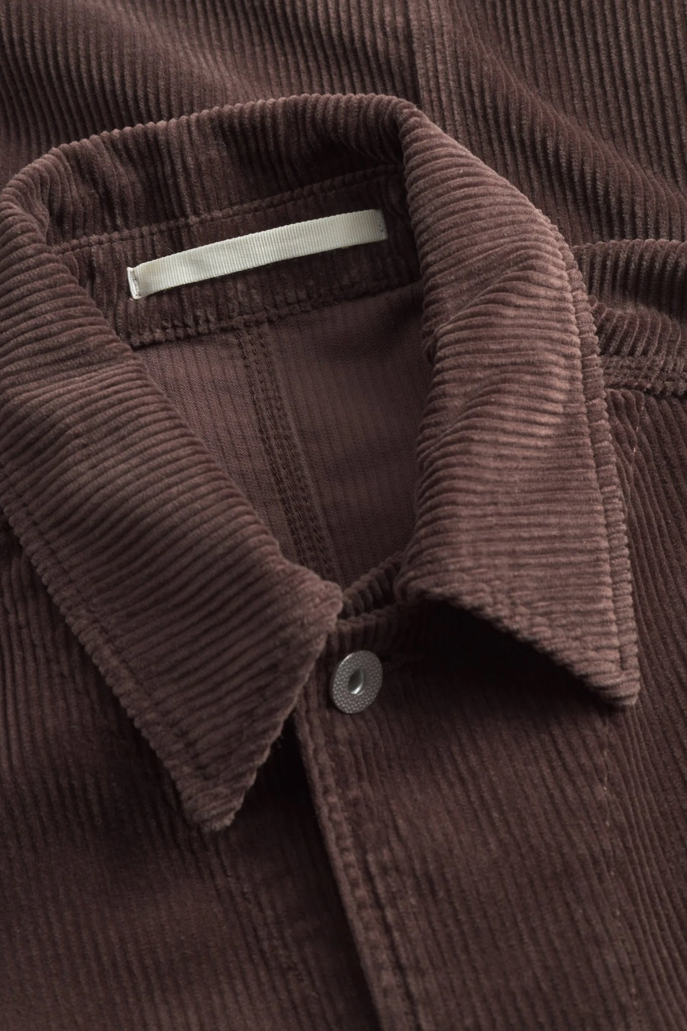 FOLKE WIDE CORD CHORE JACKET Espresso