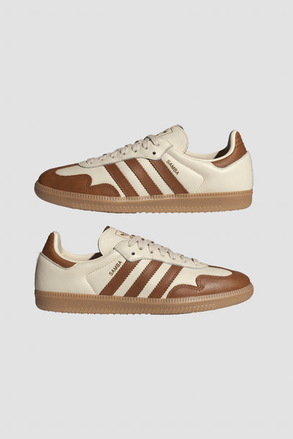 SAMBA OG W Wonder White / Dusky Bronze / Gold Metallic