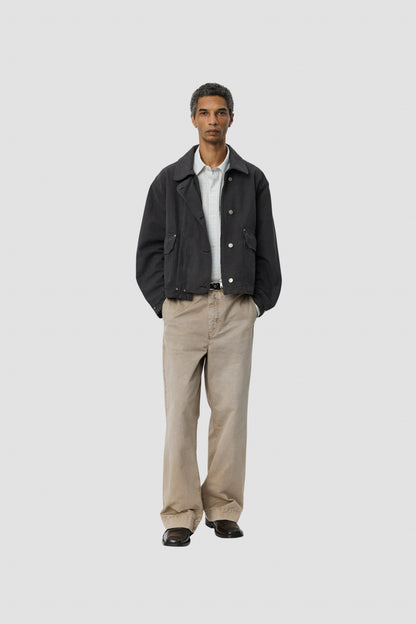 COURIER JACKET Washed Gray Canvas