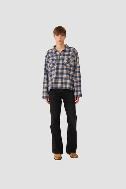 CLUB OVERSHIRT Blue Check