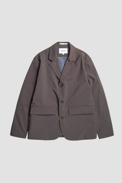 NILAS ALPINIX SMART MERINO JACKET Seal Brown