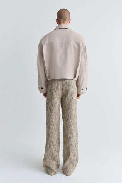 COSME AUSTERE BEIGE COTTON JACKET